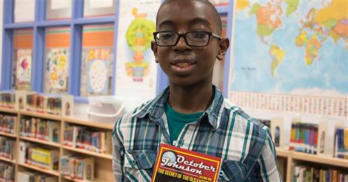 Pullen Student Self-Publishes Mystery Novel 